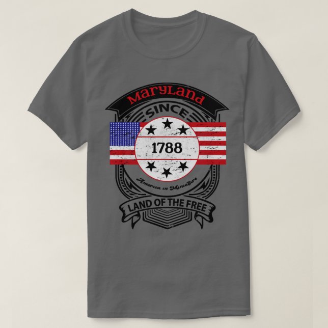 Maryland44 T Shirt (Design framsida)