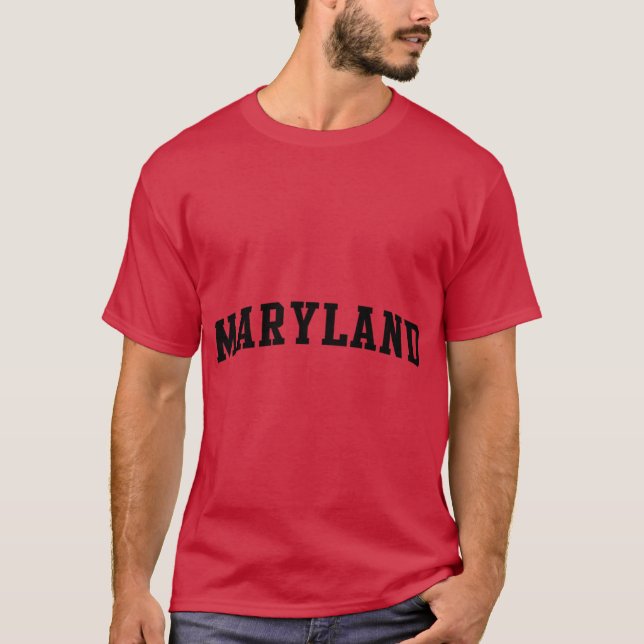 Maryland 18 t shirt (Framsida)