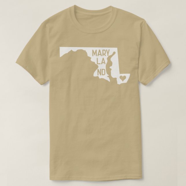 Maryland 5 t shirt (Design framsida)