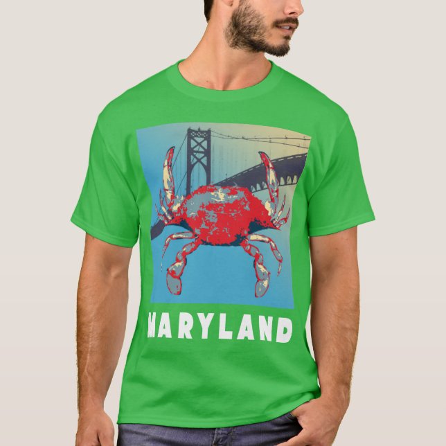 Maryland 68 t shirt (Framsida)