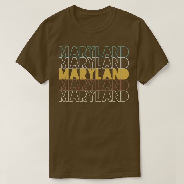 Maryland 6 t shirt (Design framsida)