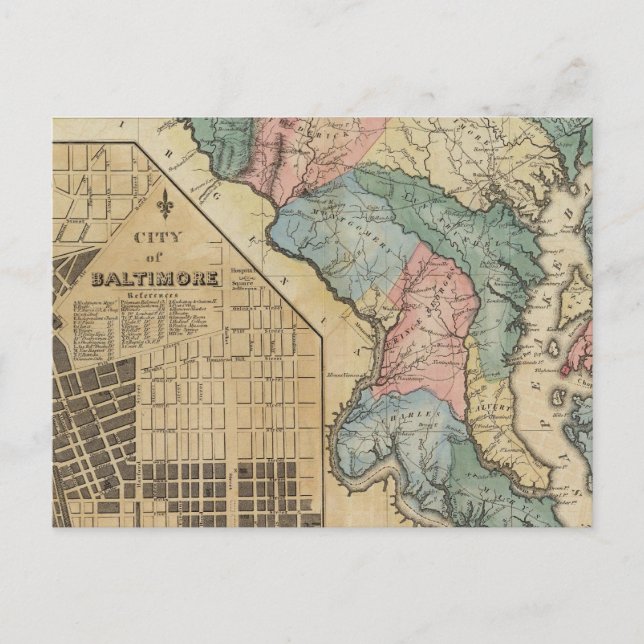 Maryland 8 vykort (Framsida)