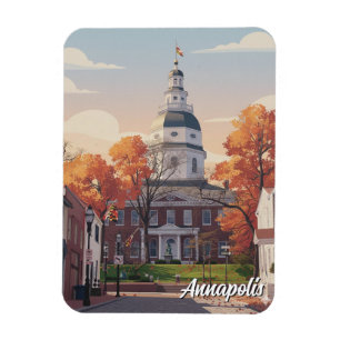 Maryland Annapolis Resor Magnet