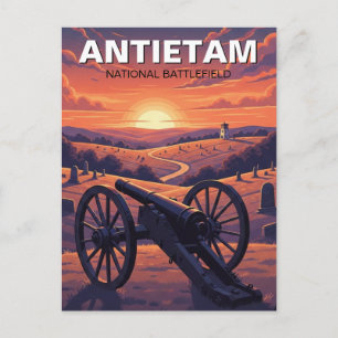 Maryland Antietam National Battlefield-resa Vykort