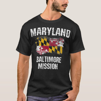 Maryland Baltimore Uppdrag  T Shirt