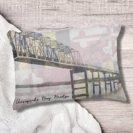 Maryland Bay Bridge-dekoration Dekorativ kudde