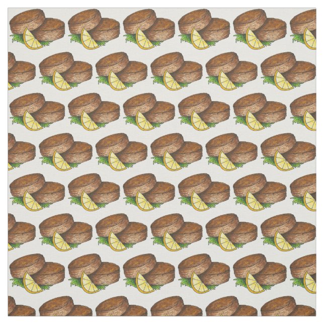 Maryland Bay Crabs Cake Crabaka Seafood Tyg (Provkarta)