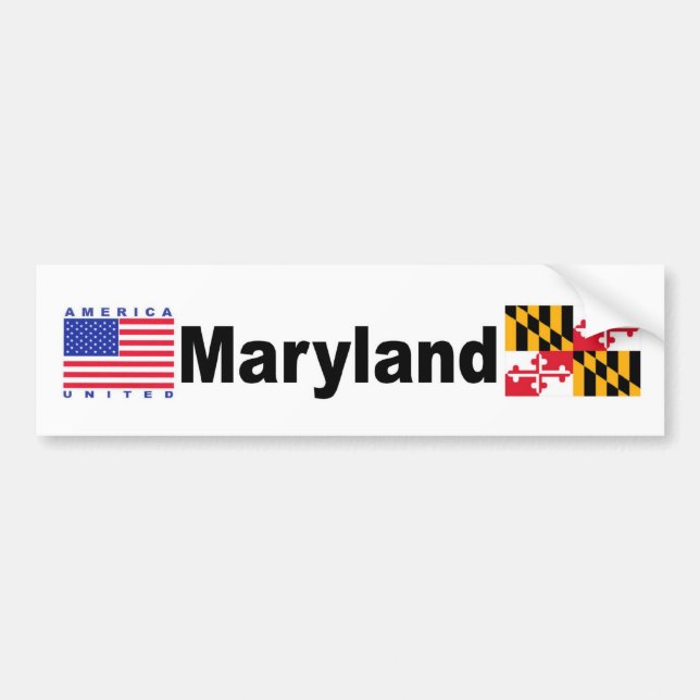 Maryland Bildekal (Framsidan)