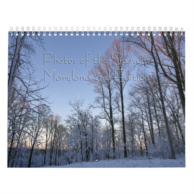 Maryland Bilder av Årstiderna 2:a Upplagan Kalender (Omslag)