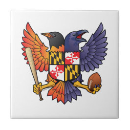 Maryland Birdland Vapensköld Kakelplatta