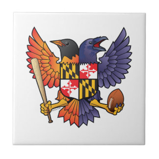 Maryland Birdland Vapensköld Kakelplatta