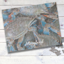Maryland Blue Crab Personlig Puzzle