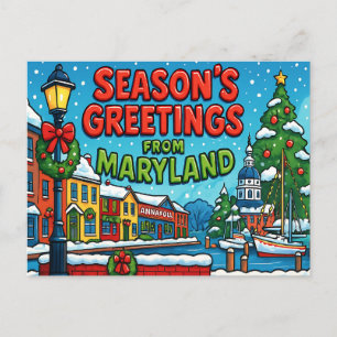 MARYLAND Brevkort Vykort