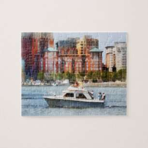 Maryland - Cabin Cruiser av Baltimore Skyline Pussel