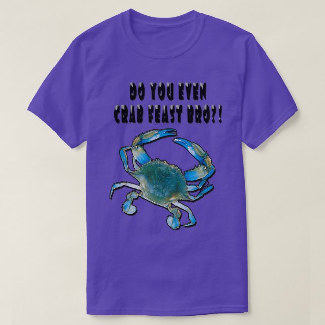 Maryland Chesapeake Bay BLUE CRAB.. Kräfta.. T Shirt (Design framsida)