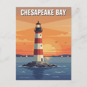 Maryland Chesapeake Bay Resor Vykort