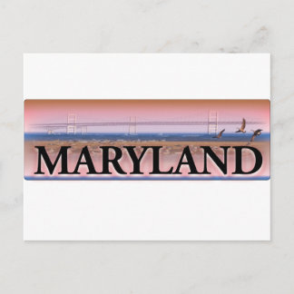 Maryland Chesapeake Bay Scene Vykort