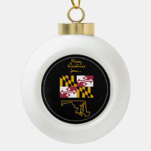 Maryland - "Chesapeake jul Charm" Ornament