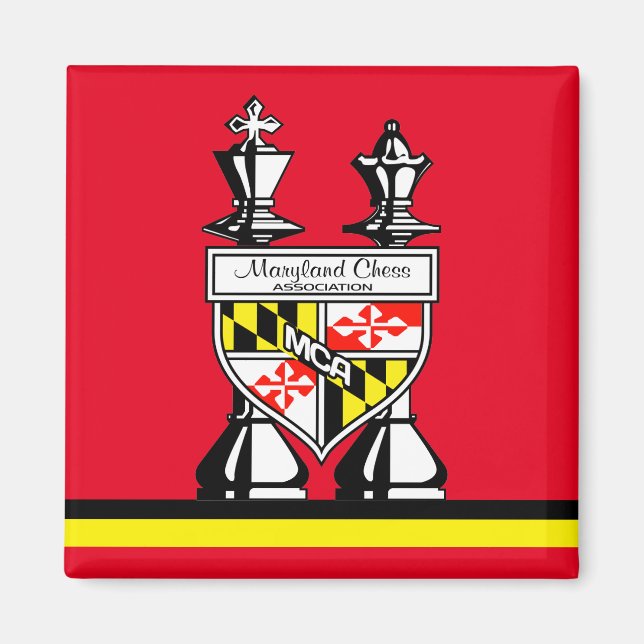 MARYLAND CHESS MAGNET (Framsidan)