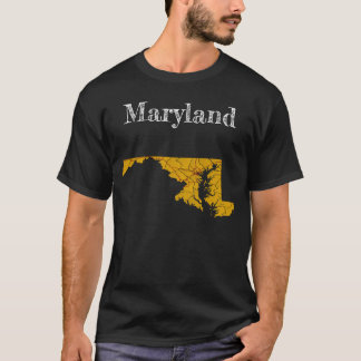 Maryland Countyn & Interstates T Shirt