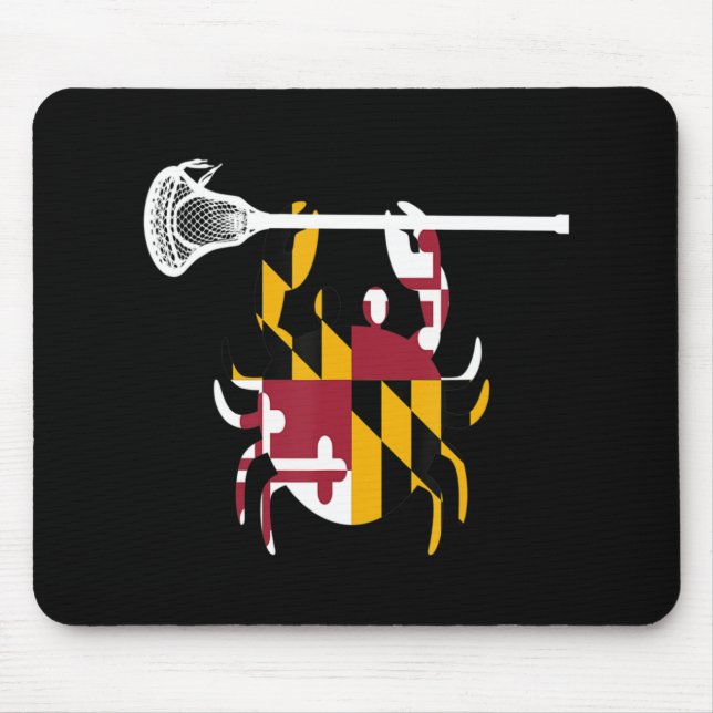 Maryland Crab Lacrosse Boys Stick LAX Sister Broth Musmatta (Framsidan)
