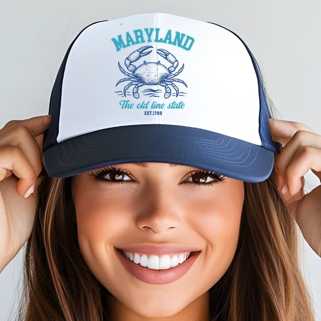 Maryland Crab Logo Hat – The Old Line State Keps (Skapare uppladdad)