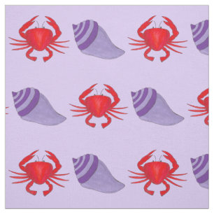 Maryland Crab Snäckors Seashell Beach Ocean Tyg
