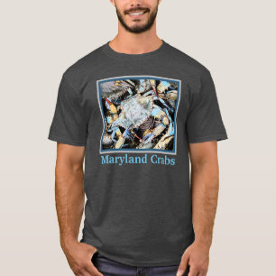 Maryland Crabby Crabby Crab Sweatshirt eller Tee S