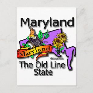Maryland, den gamla statslinjens fågel vykort