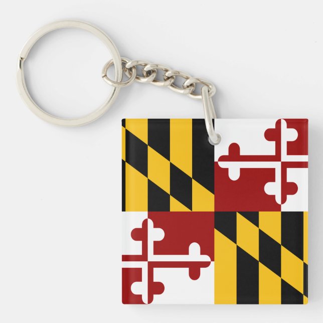 Maryland, flagga (Framsidan)