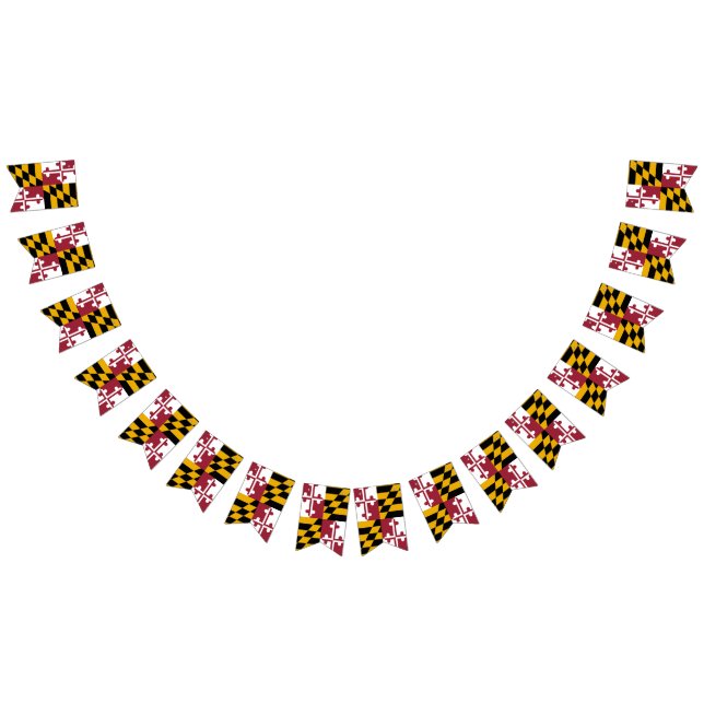 Maryland flagga (Alla)