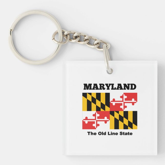 Maryland flagga (Framsidan)