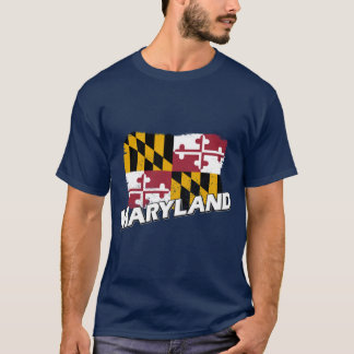 Maryland flagga 1 t shirt