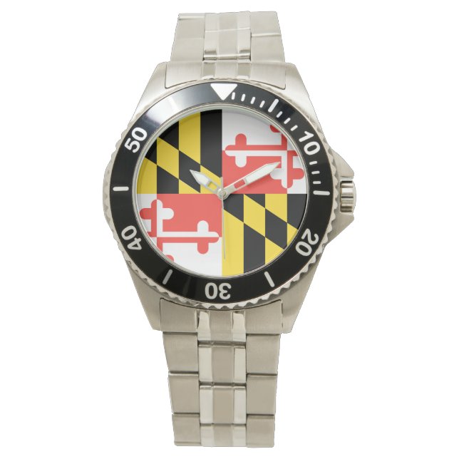 MARYLAND FLAGGA ARMBANDSUR (Framsida)