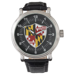 Maryland flagga armbandsur
