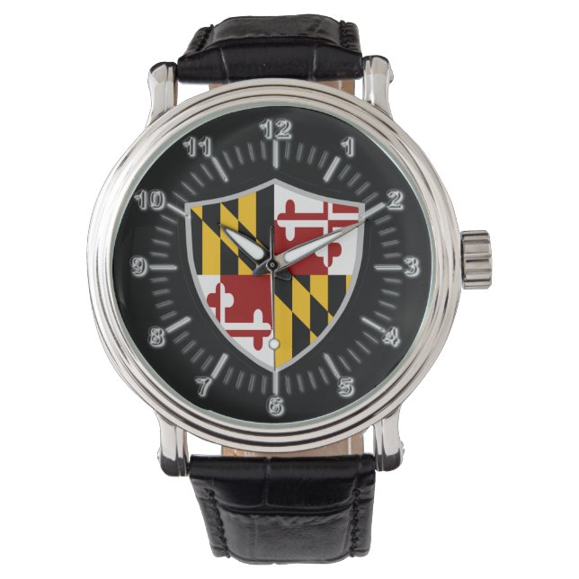 Maryland flagga armbandsur (Framsida)