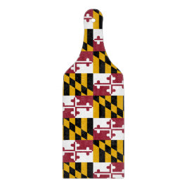 Maryland flagga av glasspadar