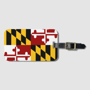 Maryland flagga bagagebricka