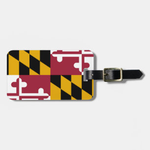 Maryland flagga bagagebricka