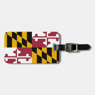 Maryland Flagga Bagagebricka