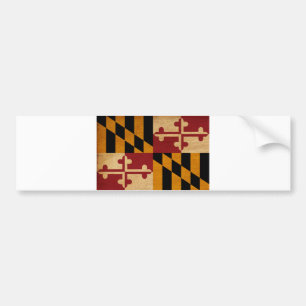 Maryland flagga bildekal