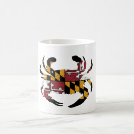 Maryland Flagga Blue Crab Kaffemugg
