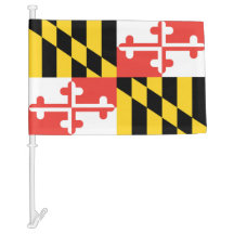 Maryland Flagga Car-Flagga
