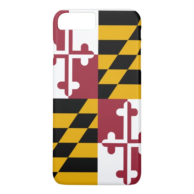 Maryland Flagga Case-Mate iPhone Skal (Baksida)
