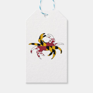 Maryland Flagga Crab Presentetikett