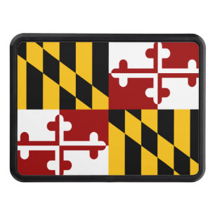 Maryland flagga dragkroksskydd