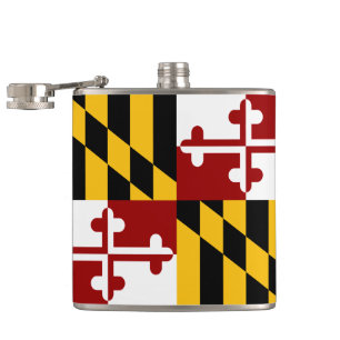 Maryland flagga fickplunta