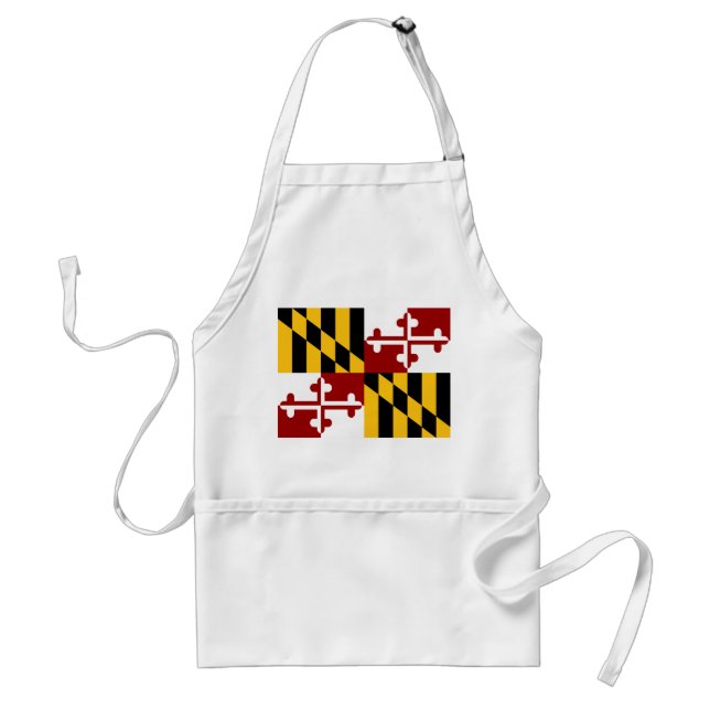 Maryland flagga förkläde (Framsidan)