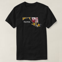 Maryland flagga hemt-shirt