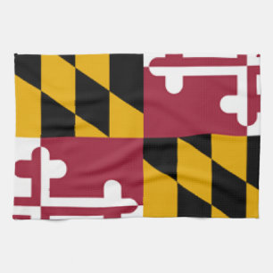 Maryland flagga kökshandduk